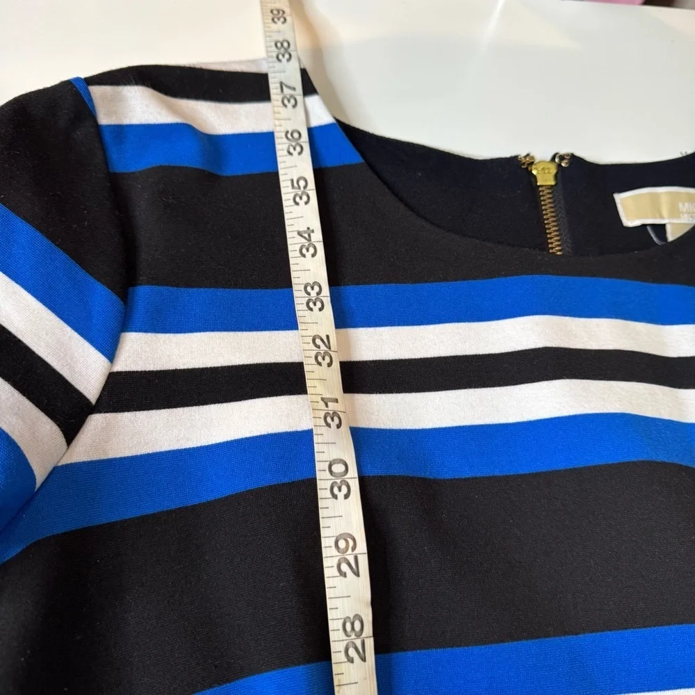 Michael kors Striped Blue and Black Dress size XL